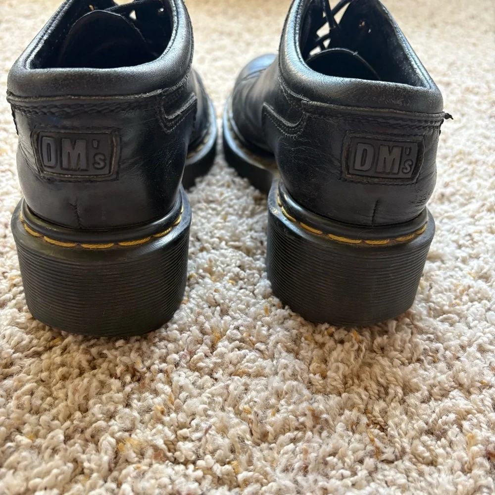 Vintage Dr. Martens 9024 chunky platform shoe Woman’s Sz 8 Made in England